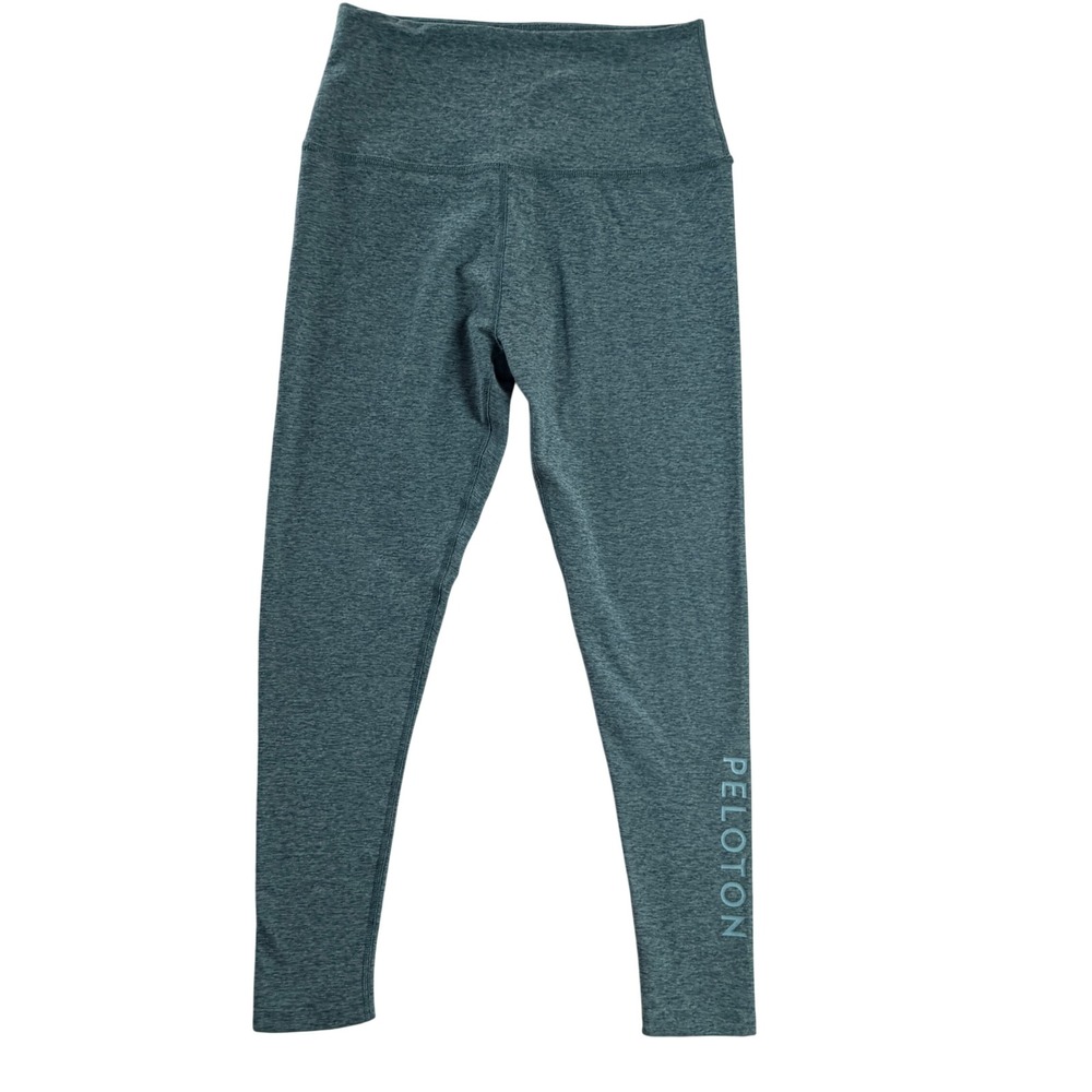 Beyond Yoga x Peloton Spacedye Caught in the Midi Leggings L Teal High Rise